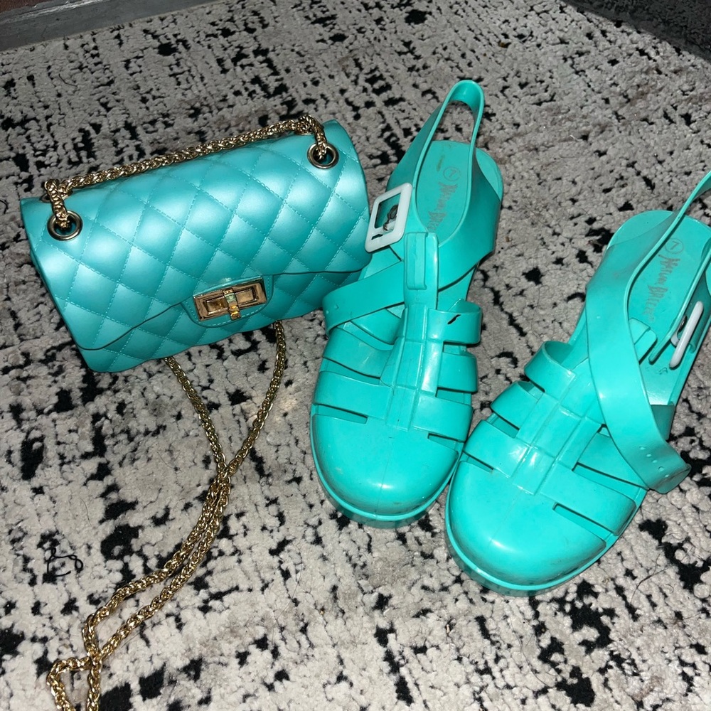 Purse & matching shoes